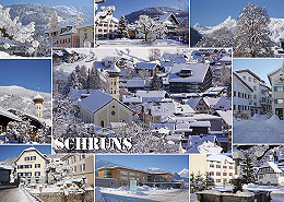 Schruns im Montafon, Vorarlberg, Österreich