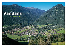 Vandans im Montafon, Vorarlberg, Österreich