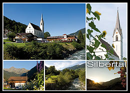 Silbertal im Montafon, Vorarlberg, Österreich