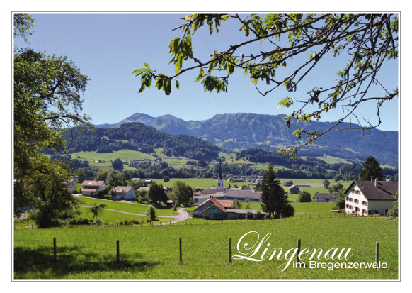 LINGENAU, im Bregenzerwald, Vorarlberg, Österreich