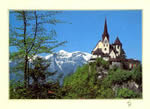 Das Bild von Vorarlberg, Basilika Rankweil gegen den 