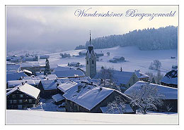 Schwarzenberg im Bregenzerwald, Vorarlberg, Österreich