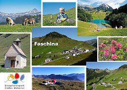 Faschina im Biosphärenpak Großes Walsertal, Vorarlberg, Österreich