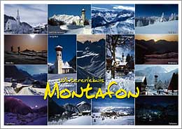 Ortschaften und Impressionen aus dem Montafon, Vorarlberg, Österreich