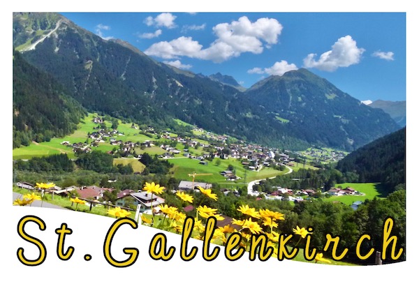 St. Gallenkirch im Montafon, Vorarlberg, Österreich