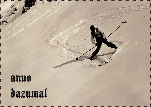Nostalgiekarte
Skifahrer anno dazumal
Vorarlberg, Österreich