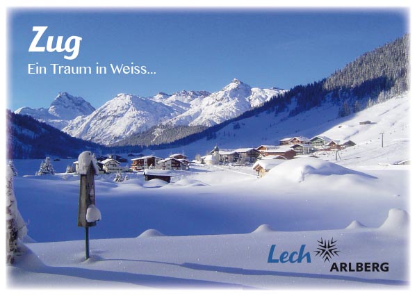 ZUG BEI LECH AM ARLBERG, 1550m Seehöhe, Vorarlberg, Österreich