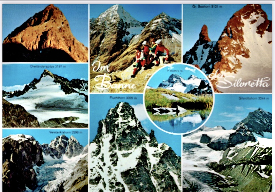 Die schönsten und höchsten Gipfel der
Silvretta über den drei Ländern
Vorarlberg-Tirol-Schweiz