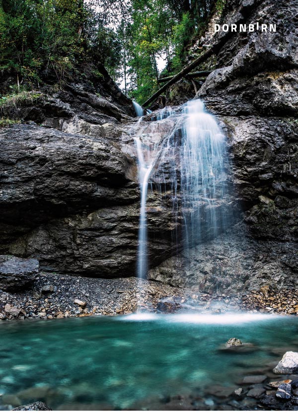 Naturschauspiel: Wasserfall im Kobel
Dornbirn
Vorarlberg, Österreich