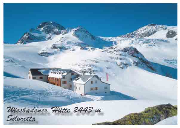 Silvretta Wiesbadenerhütte, 2443m
Vorarlberg, Österreich