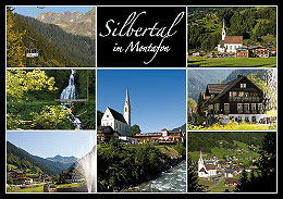 Silbertal im Montafon, Vorarlberg, Österreich