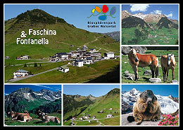 Faschina und Fontanella im Biosphärenpak Großes Walsertal, Vorarlberg, Österreich