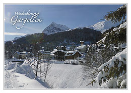 Gargellen im Montafon, Vorarlberg, Österreich