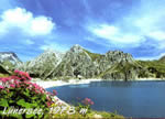 Douglass - Hütte, 1978 m, gegen Schafgafall,2392 m, Lünersee, Brandnertal, Vorarlberg, Österreich