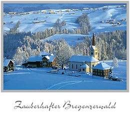 Müselbach im Bregenzerwald, Vorarlberg, Österreich