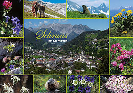 Schruns im Montafon, Vorarlberg, Österreich