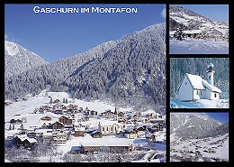 Gaschurn im Montafon,980m,Vorarlberg, Österreich