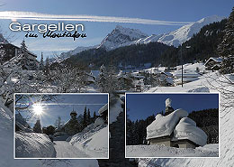 Gargellen im Montafon, Vorarlberg, Österreich