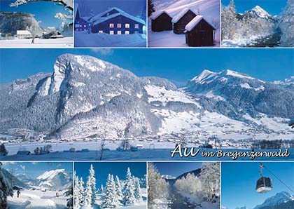 AU im Bregenzerwald, Vorarlberg, Österreich