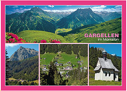 Gargellen im Montafon, Vorarlberg, Österreich