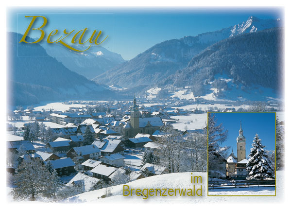 Bezau im Bregenzerwald, gegen Hangspitze, 1746 m, Vorarlberg, Österreich