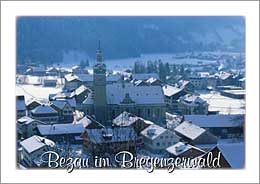 Bezau im Bregenzerwald, Vorarlberg, Österreich