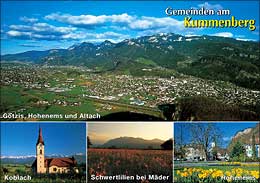 Gemeinden am Kummenberg, Vorarlberg, Österreich