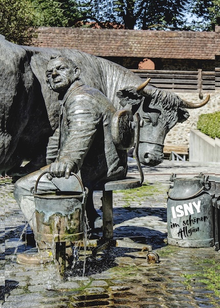 Die Stadt Isny im Allgäu ist ein heilklimatischer Kurort im Landkreis Ravensburg. 
Baden-Württemberg, Deutschland