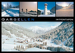 Gargellen, 1423 m, im Montafon, Vorarlberg, Österreich