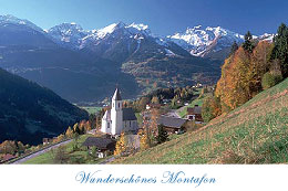Innerberg im Montafon, Vorarlberg, Österreich