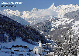 Silbertal im Montafon, Vorarlberg, Österreich