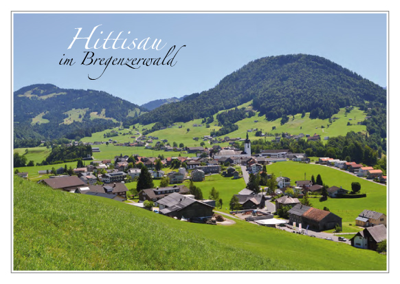 Hittisau im Bregenzerwald, Vorarlberg, Österreich