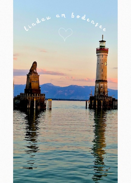 Lindau ist eine Binnenseeinsel im östlichen Bodensee.
Bayern, Deutschland   